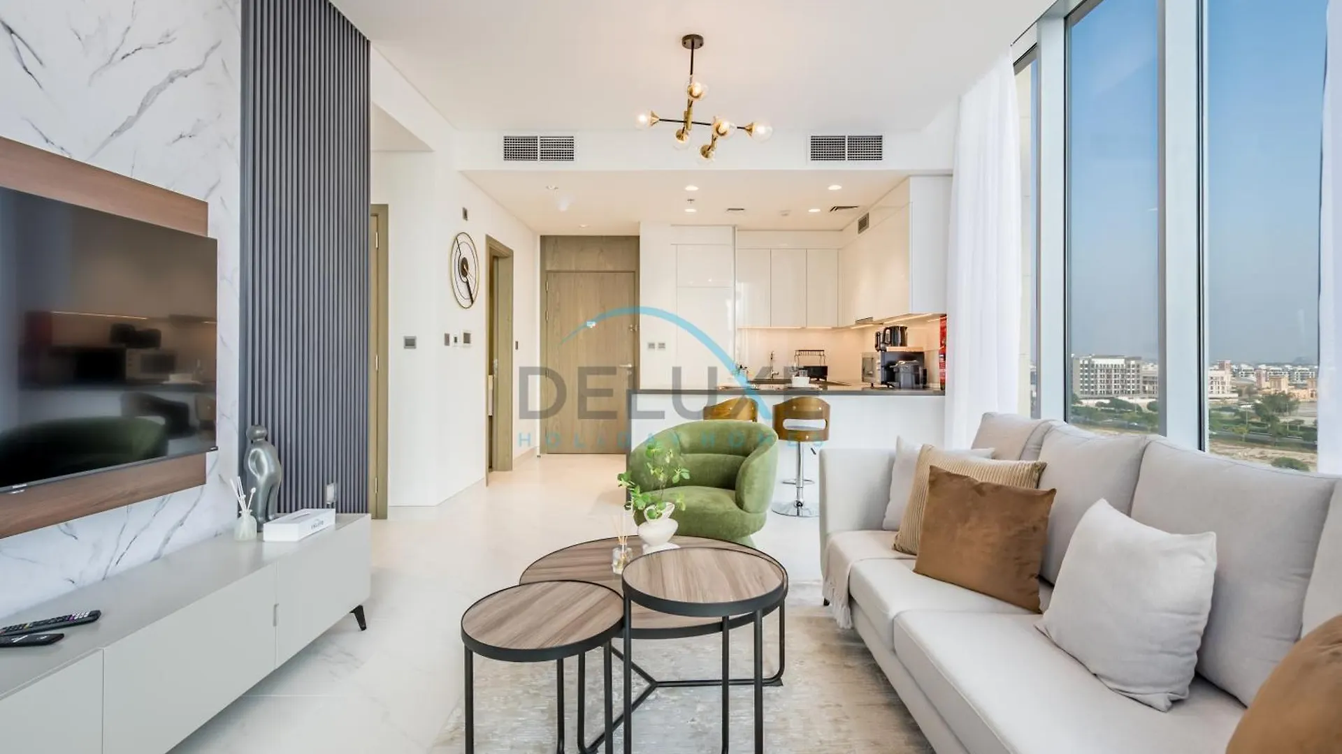 Stunning 1Br Apartment In District One Phase Iii, Mohammed Bin Rashid By Deluxe Holiday Homes Al Maktoum City Dubai
