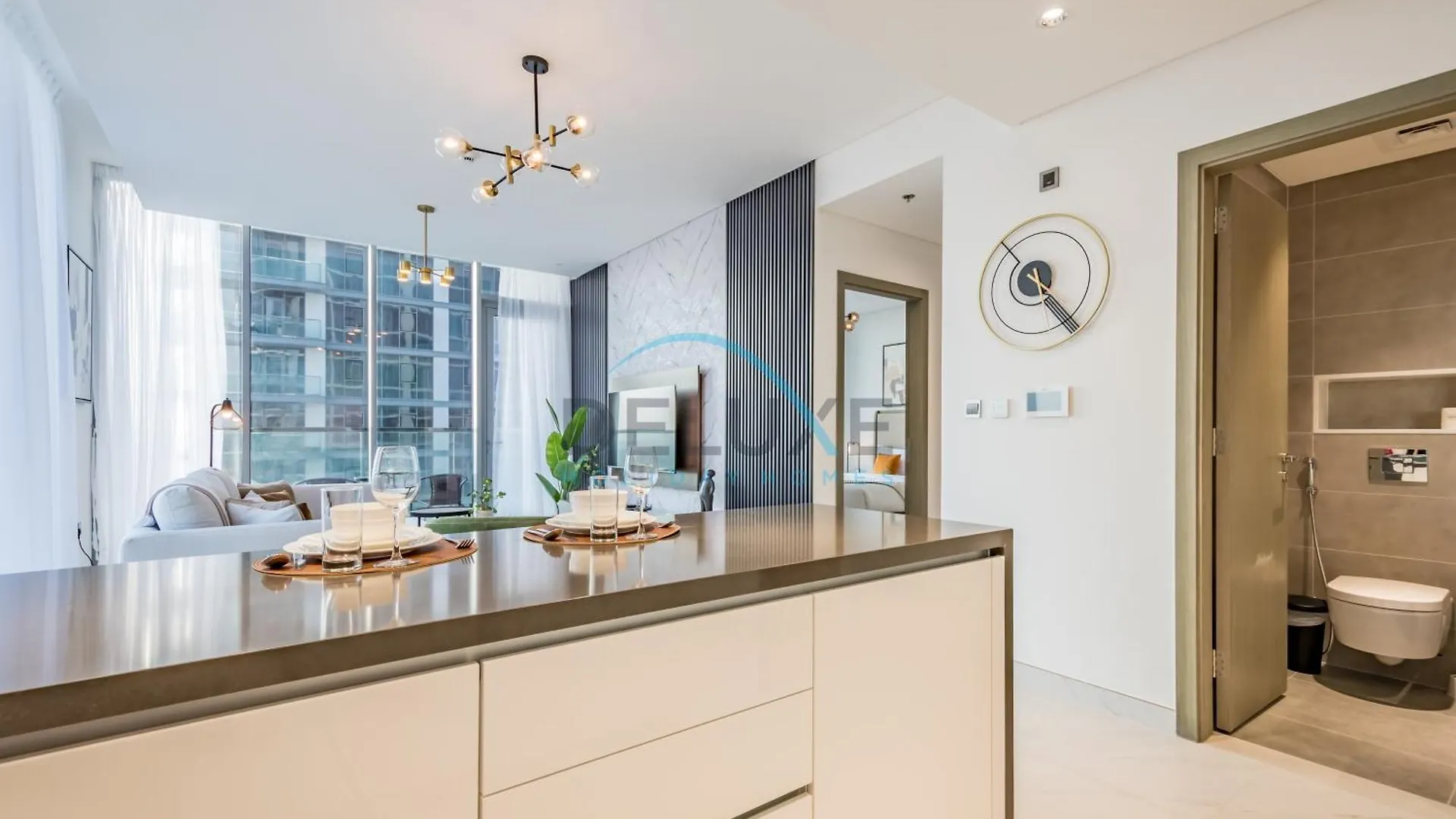 Stunning 1Br Apartment In District One Phase Iii, Mohammed Bin Rashid By Deluxe Holiday Homes Al Maktoum City Dubai